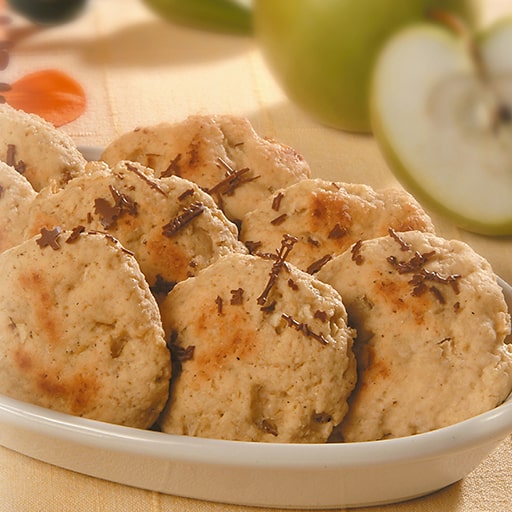 galletas de manzanas con avena