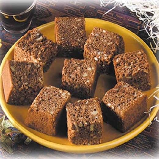 brownie de avena sano