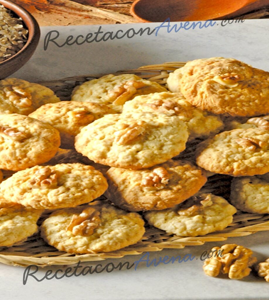 Galletas de Avena y Nuez