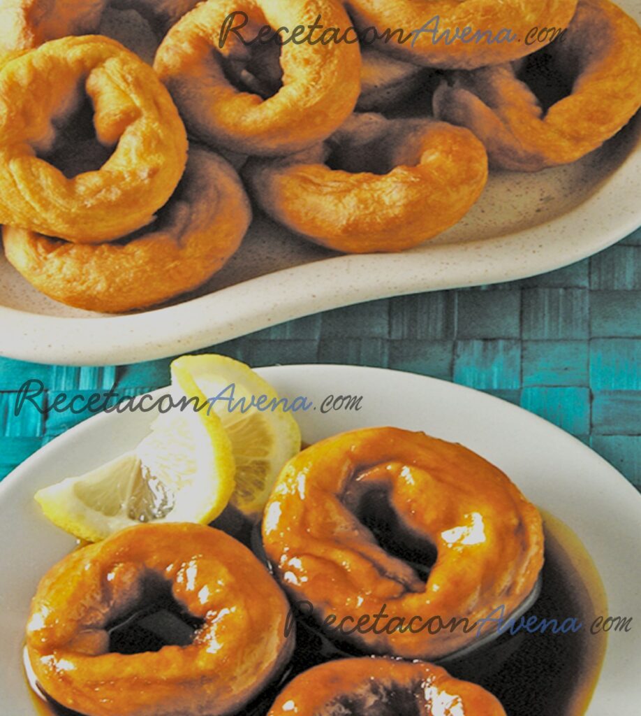 Dulces fritos sin gluten faceless de hacer